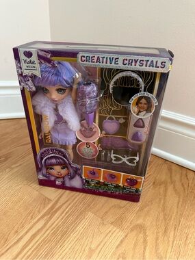 Nwt Rainbow High - Creative Crystals - Violet Willow Fashion Doll
